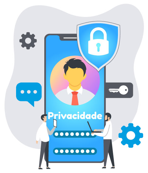 Sua privacidade